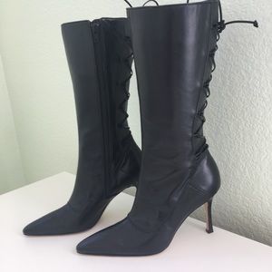 Manolo Blahnik knee high boots